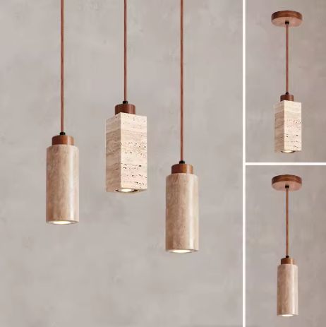 Wabi-Sabi Marble Pendant