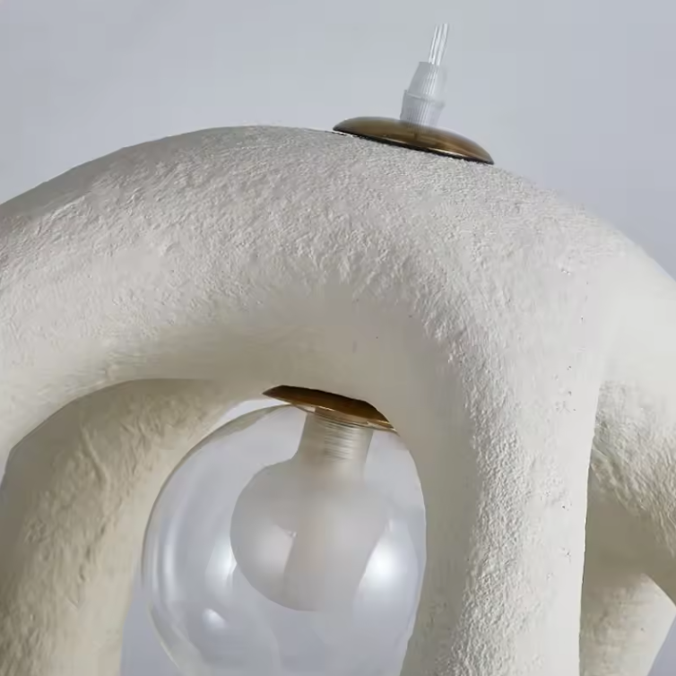 Coral Wabi-Sabi Pendant