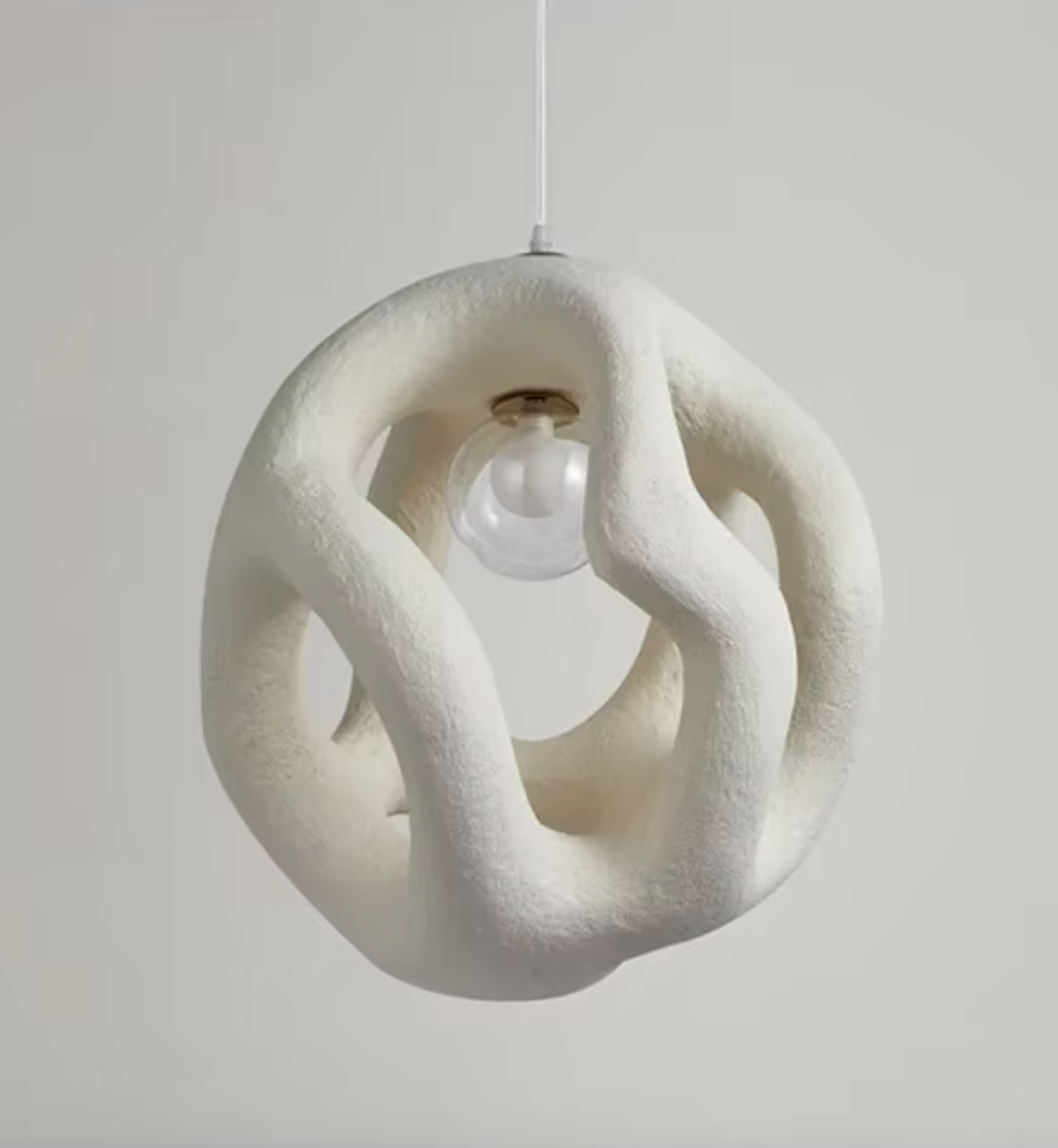Coral Wabi-Sabi Pendant