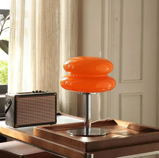 Glass Macron Lamp