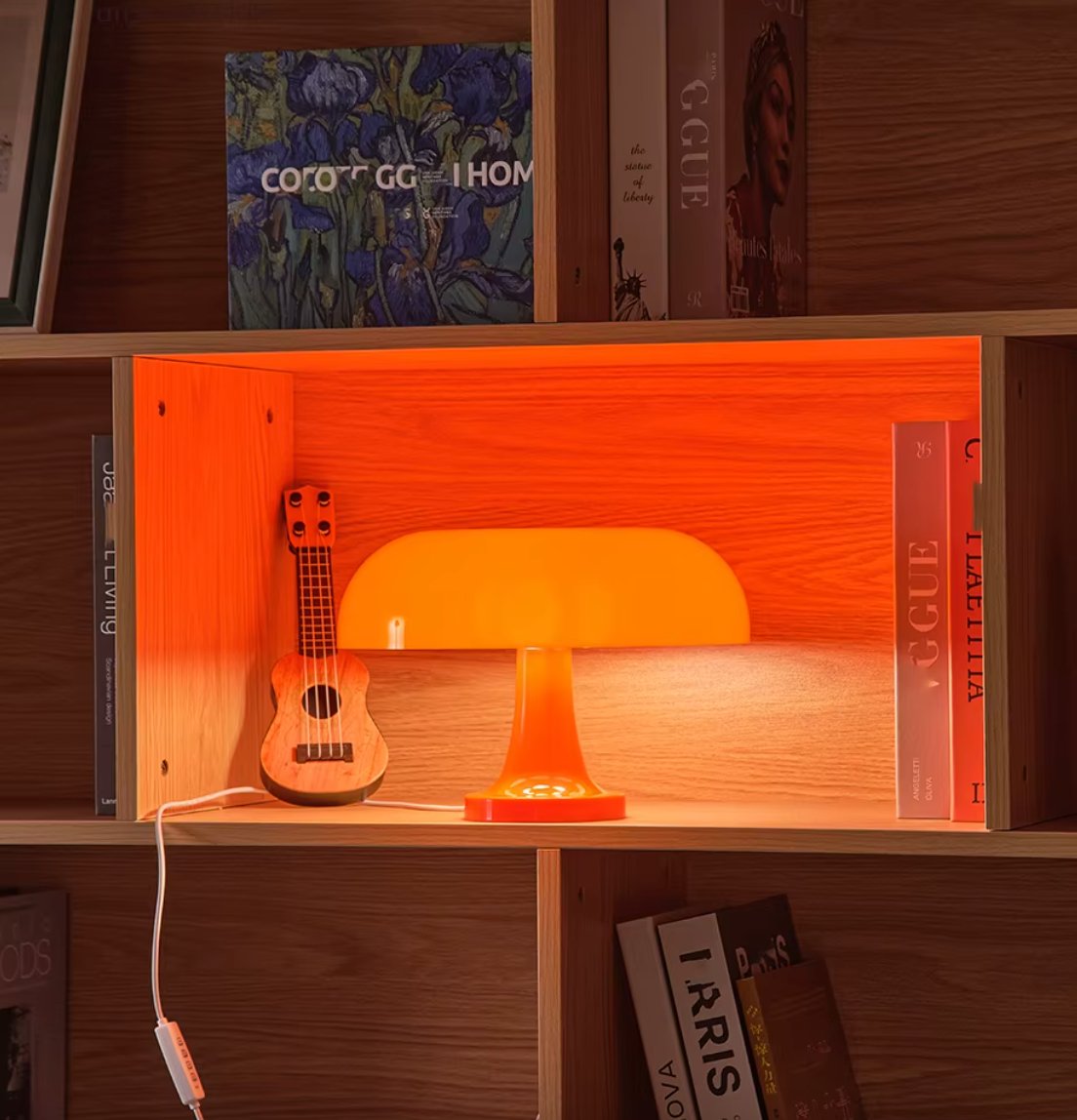 Glass Mushroom Lamp