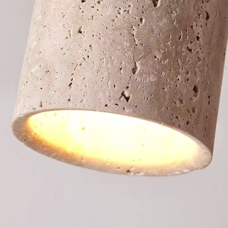 Wabi-Sabi Mounted Stone Light