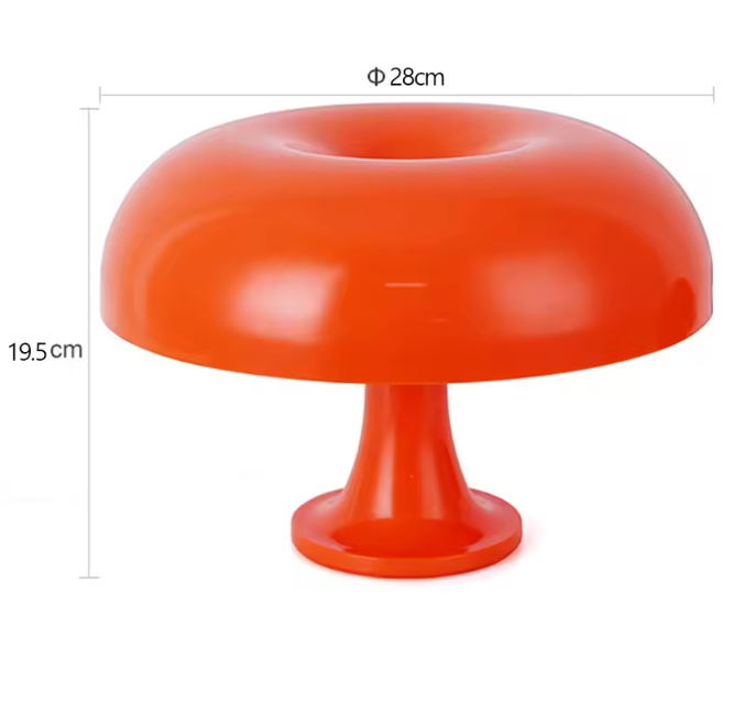 Glass Mushroom Lamp