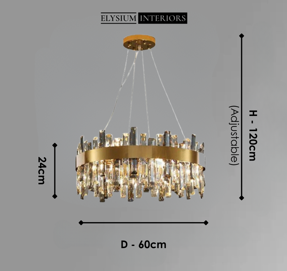 Crystal Crown Chandelier