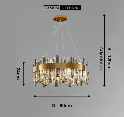 Crystal Crown Chandelier