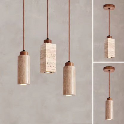 Wabi-Sabi Marble Pendant