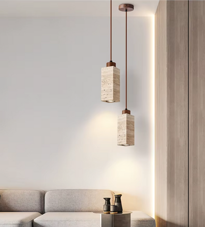 Wabi-Sabi Marble Pendant