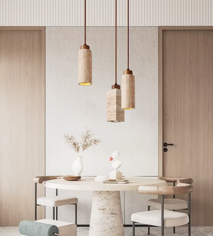 Wabi-Sabi Marble Pendant