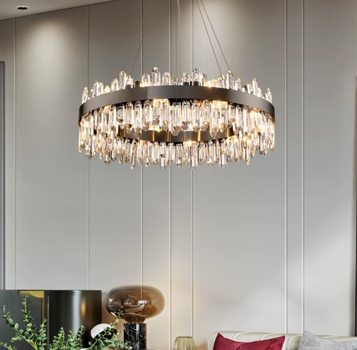 Crystal Crown Chandelier
