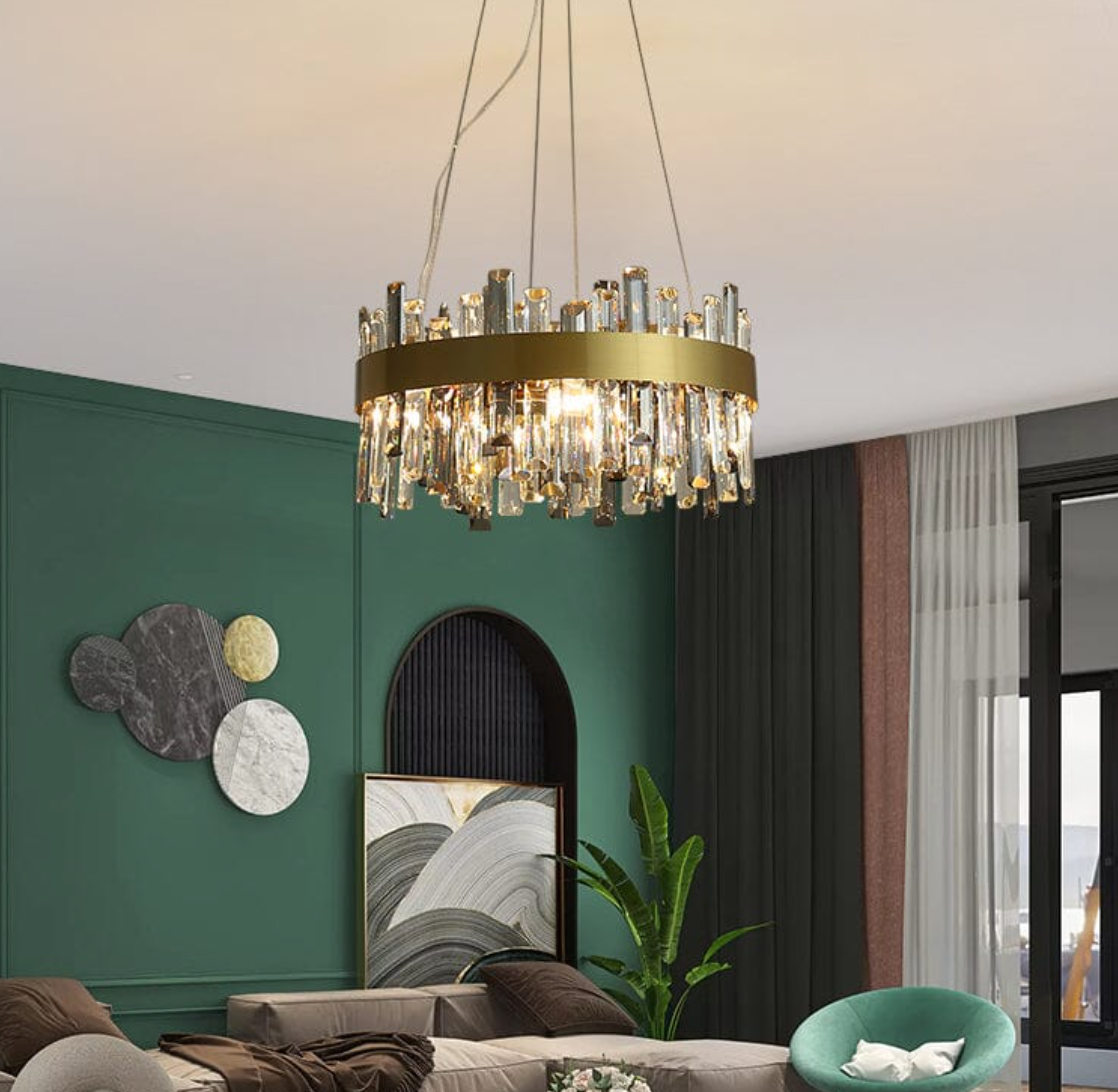 Crystal Crown Chandelier