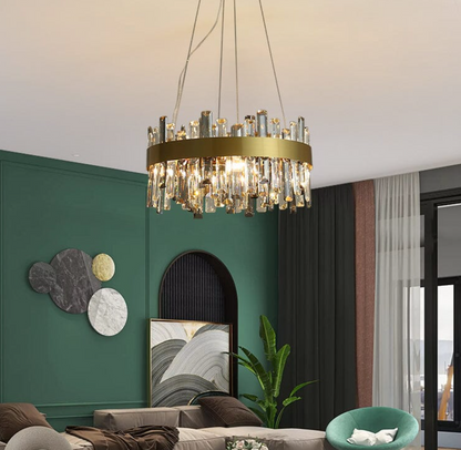 Crystal Crown Chandelier