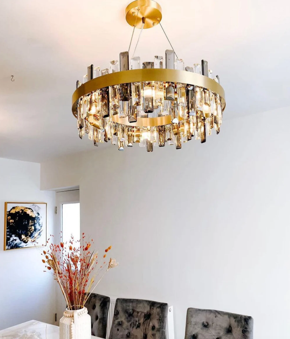 Crystal Crown Chandelier