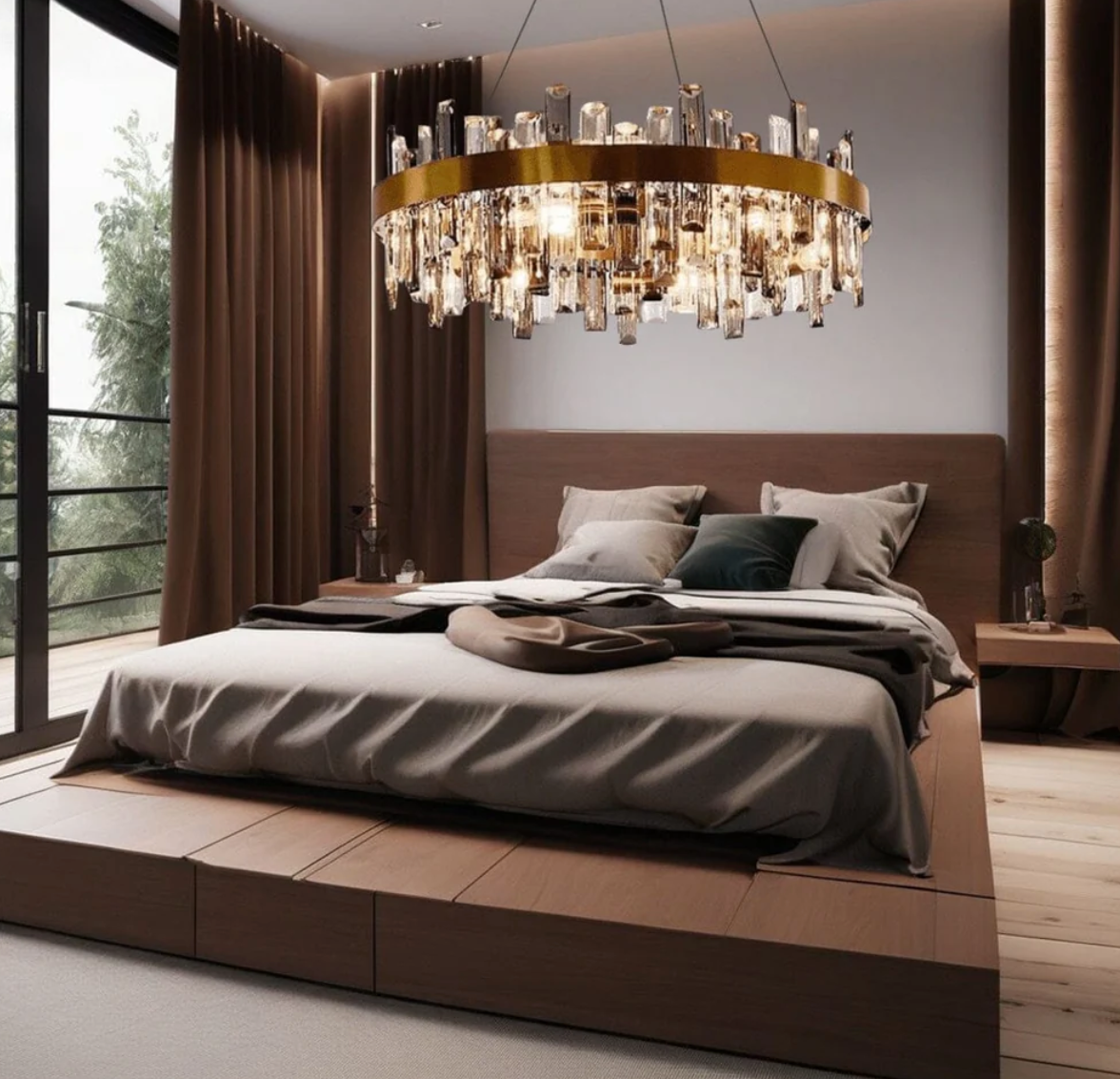 Crystal Crown Chandelier